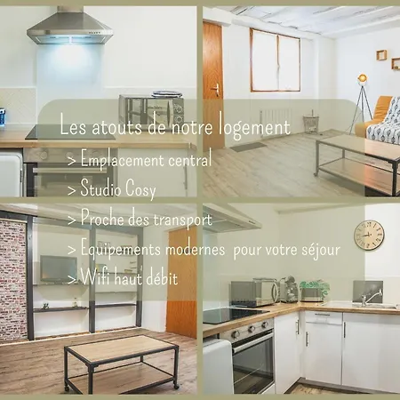 Joli Studio Plein Centre Châteauroux Exterior foto